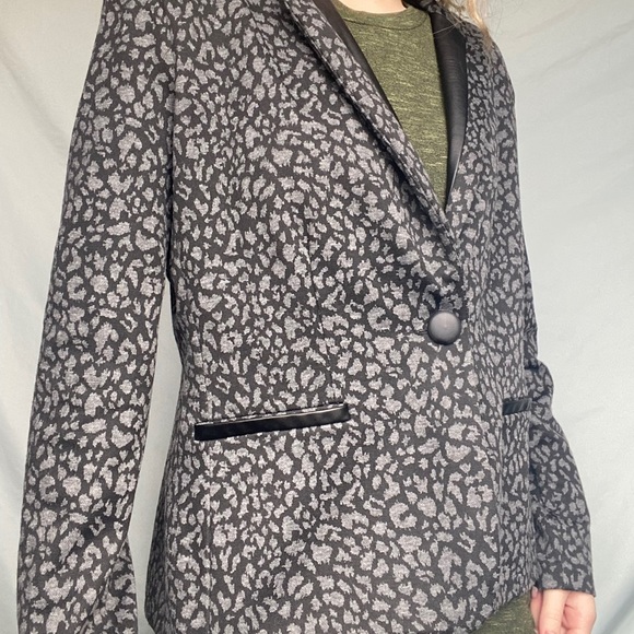 Notations Large Printed Patterned Blazer Jacket - Picture 4 of 9